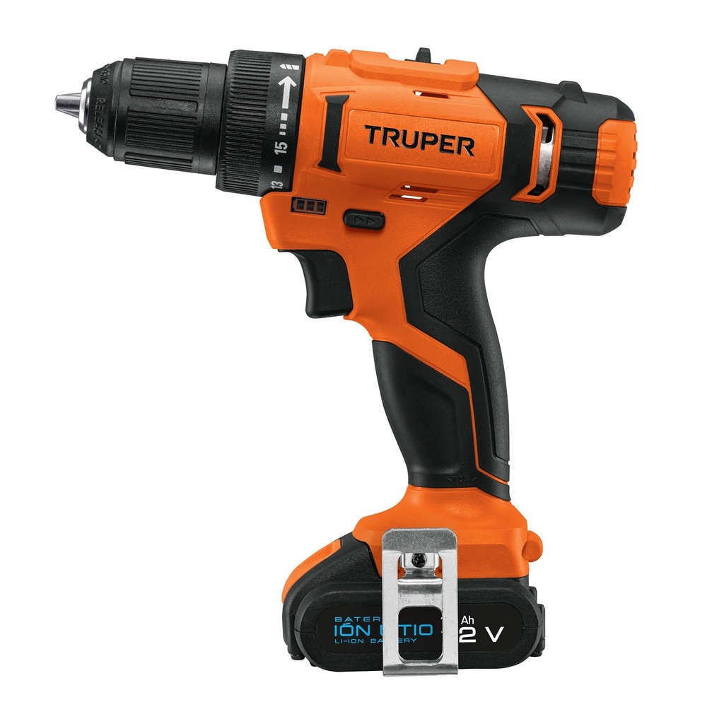 18153 / Taladro inalámbrico 3/8', 12 V, Truper