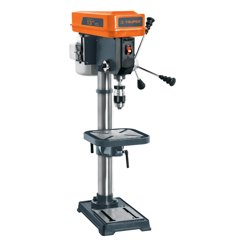 16178 / Taladro de piso 13', 3/4 HP (560 W), broquero 5/8', Truper