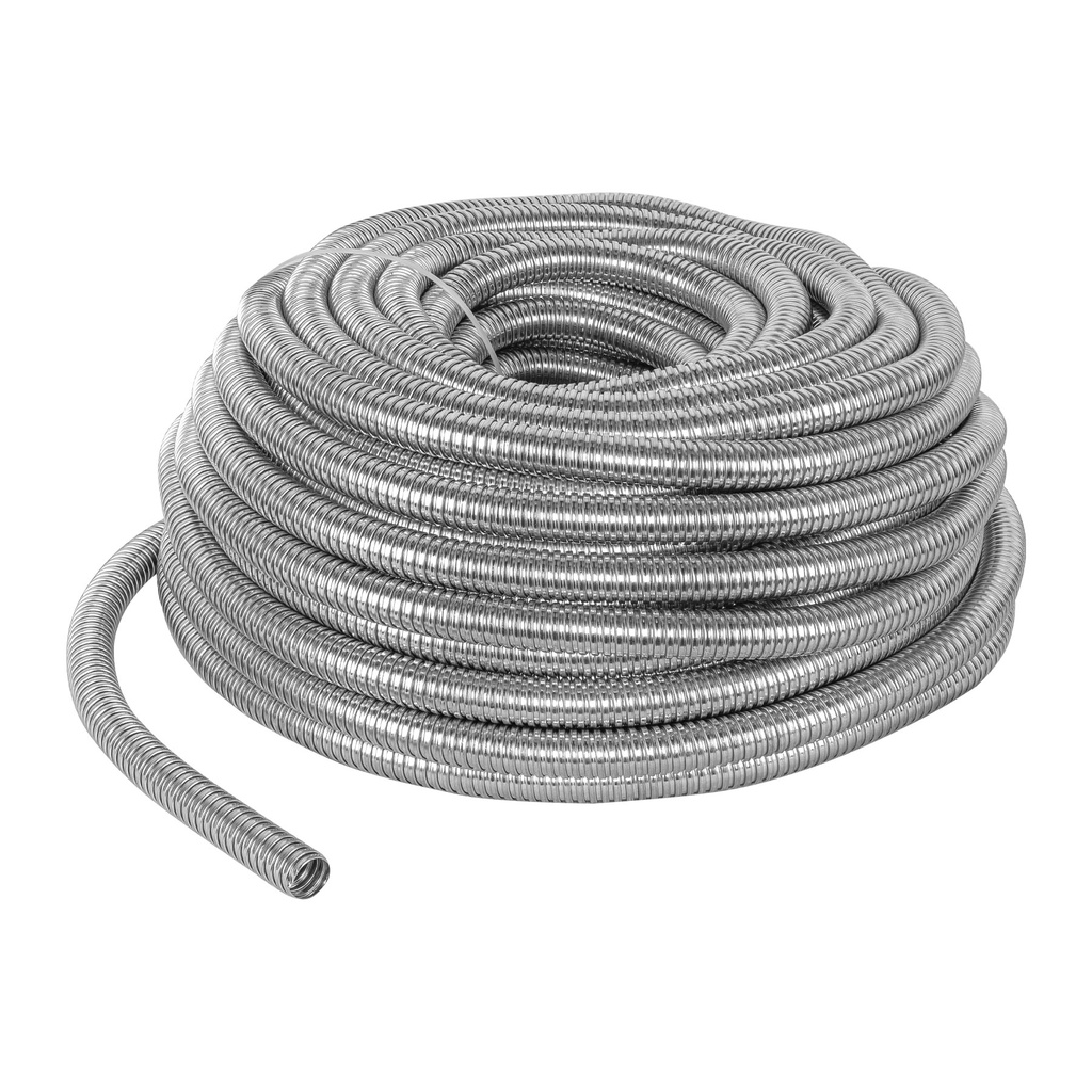 46901 / Rollo de 50 m de tubo flexible metálico de 3/4', Volteck