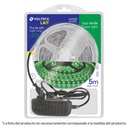 44026 / Tira de LED de 5 m 18 W para interior y exterior azul, Volteck