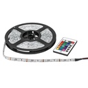 46370 / Tira LED 5 m 40 W para interior y exterior multicolor RGB, Volteck