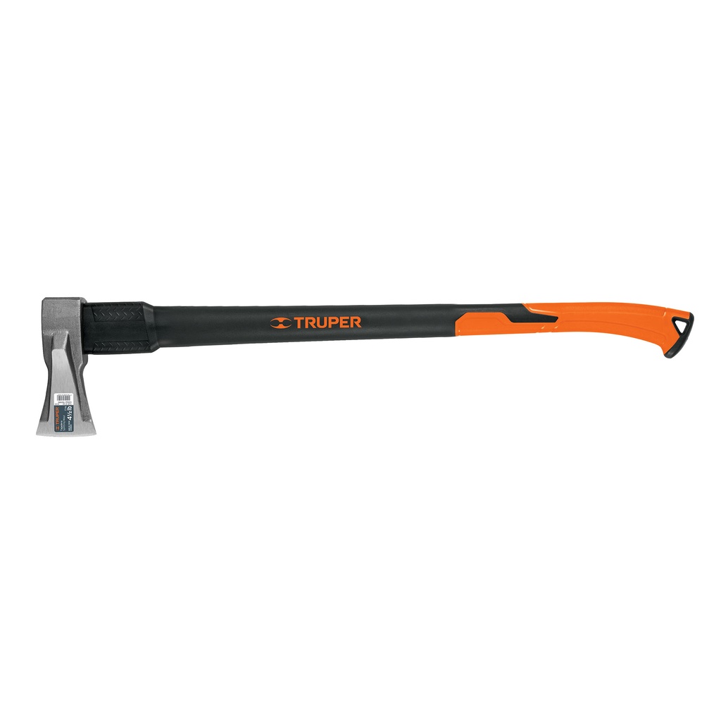 102085 / Hacha para rajar madera 4.5 lb, mango fibra de vidrio 34', Truper