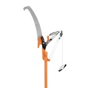 18410 / Cortador de ramas altas mango telescópico 3.6 m fibra vidrio, Truper