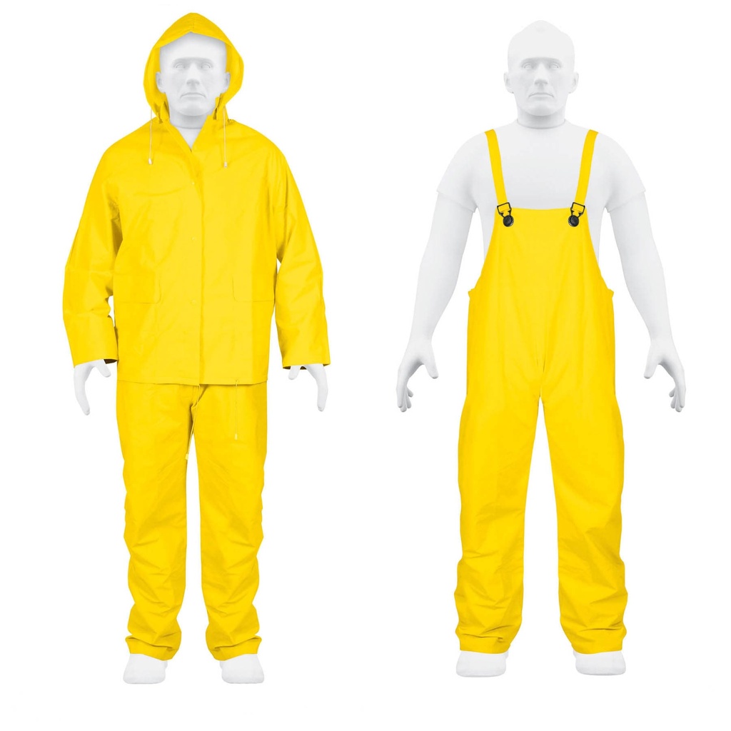 14418 / Conjunto impermeable doble capa, talla M, Truper