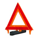 10943 / Triángulo de seguridad de 29 cm de alto con estuche plástico, Truper