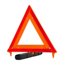 10942 / Triángulo de seguridad de 44 cm de alto con estuche plástico, Truper