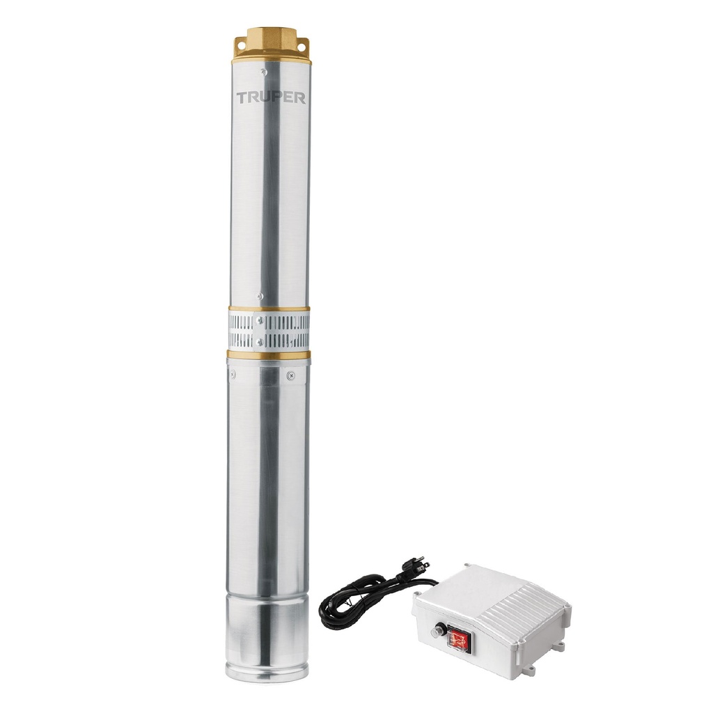 12625 / Bomba sumergible, tipo bala, 1 HP, agua limpia, Truper