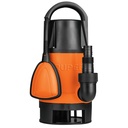 12603 / Bomba sumergible plástica, 1 HP para agua sucia, Truper