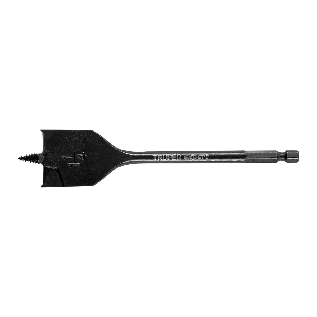 101516 / Broca plana de manita 1-1/4' para madera, Truper Expert