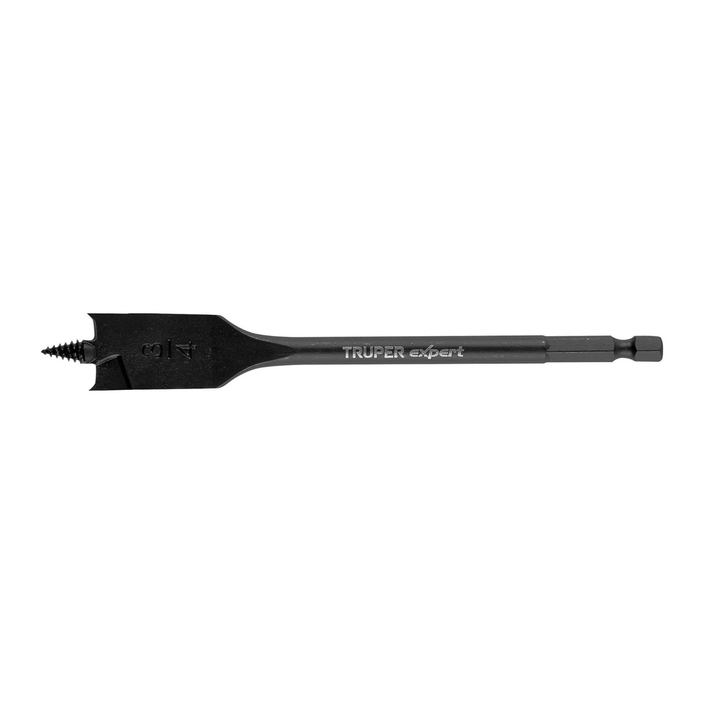 101512 / Broca plana de manita 3/4' para madera, Truper Expert