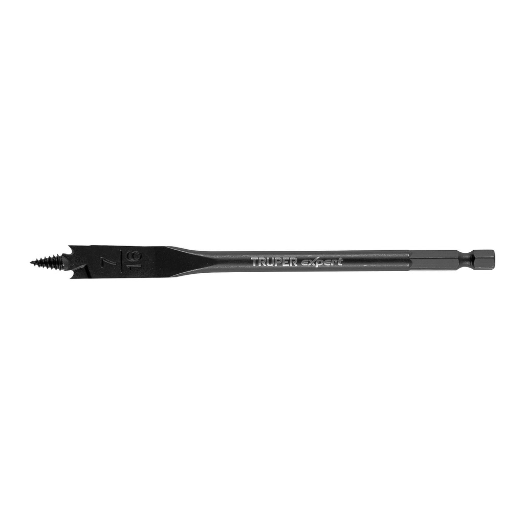 101499 / Broca plana de manita 7/16' para madera, Truper Expert