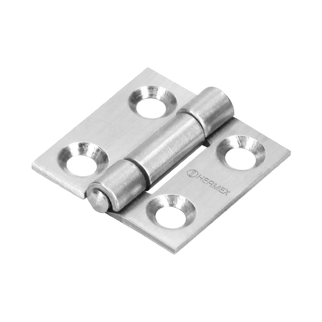 43199 / Bisagra rectangular 1' acero inoxidable, Hermex