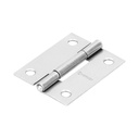 43187 / Bisagra rectangular 2' acero pulido, Hermex