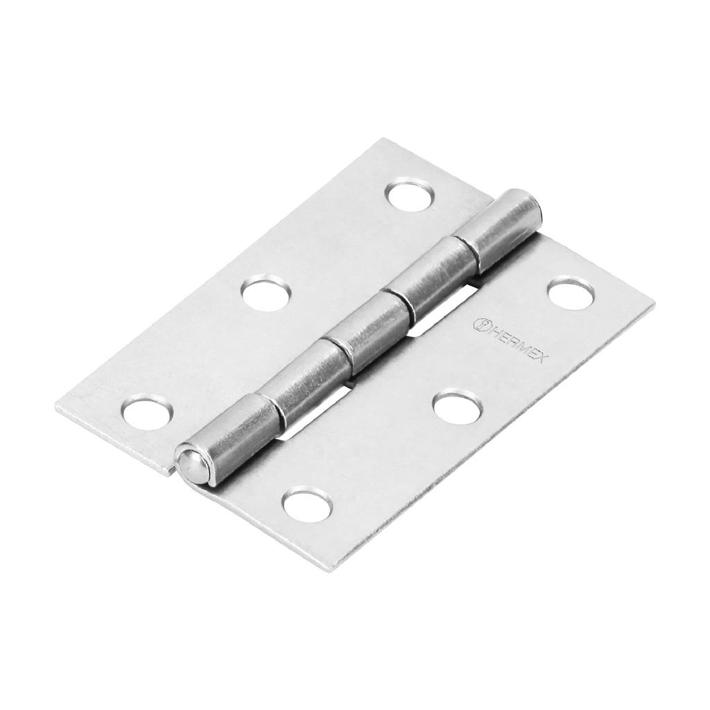 43188 / Bisagra rectangular 2-1/2' acero pulido, Hermex