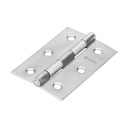 43202 / Bisagra rectangular 2-1/2' acero inoxidable, Hermex