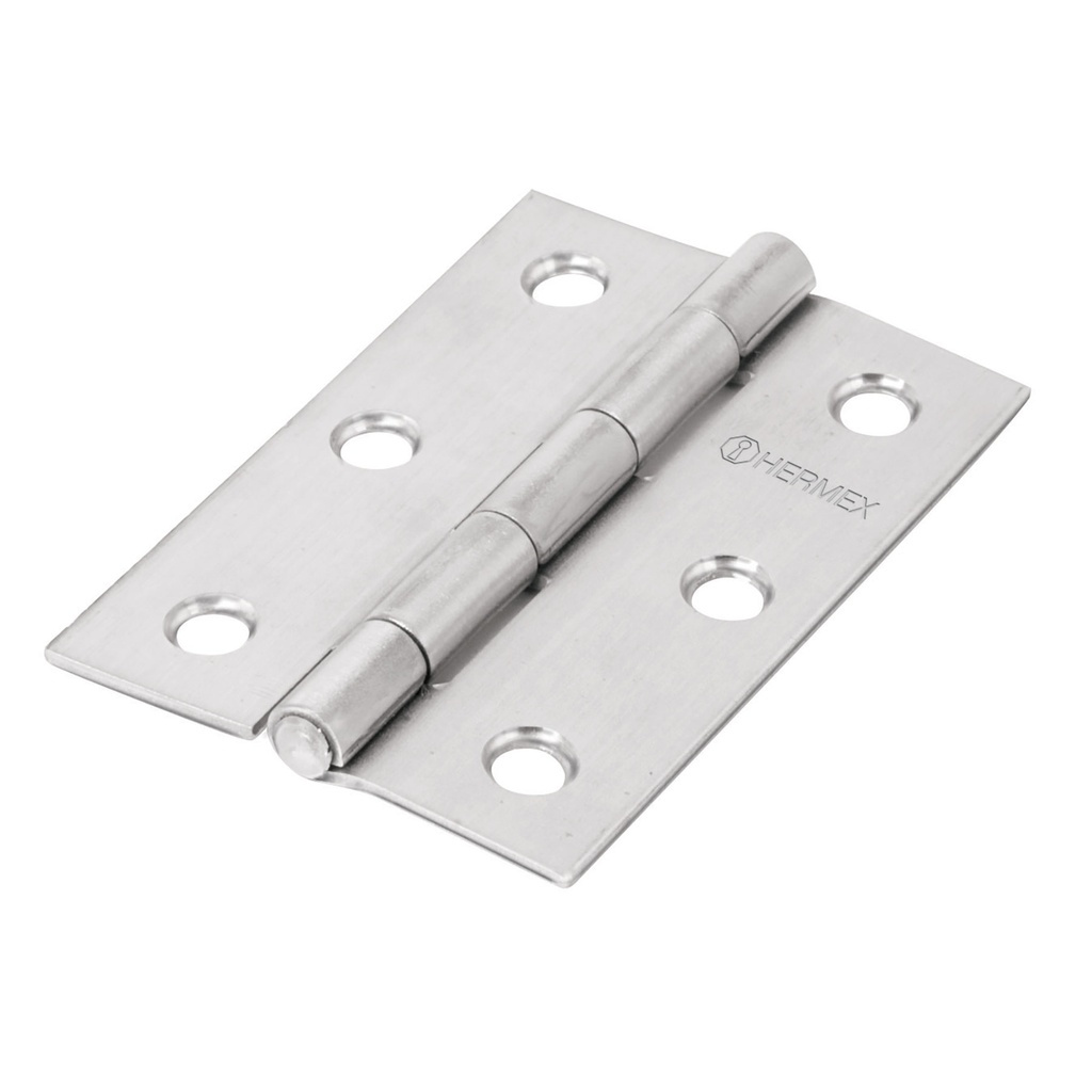 43203 / Bisagra rectangular 3' acero inoxidable, Hermex