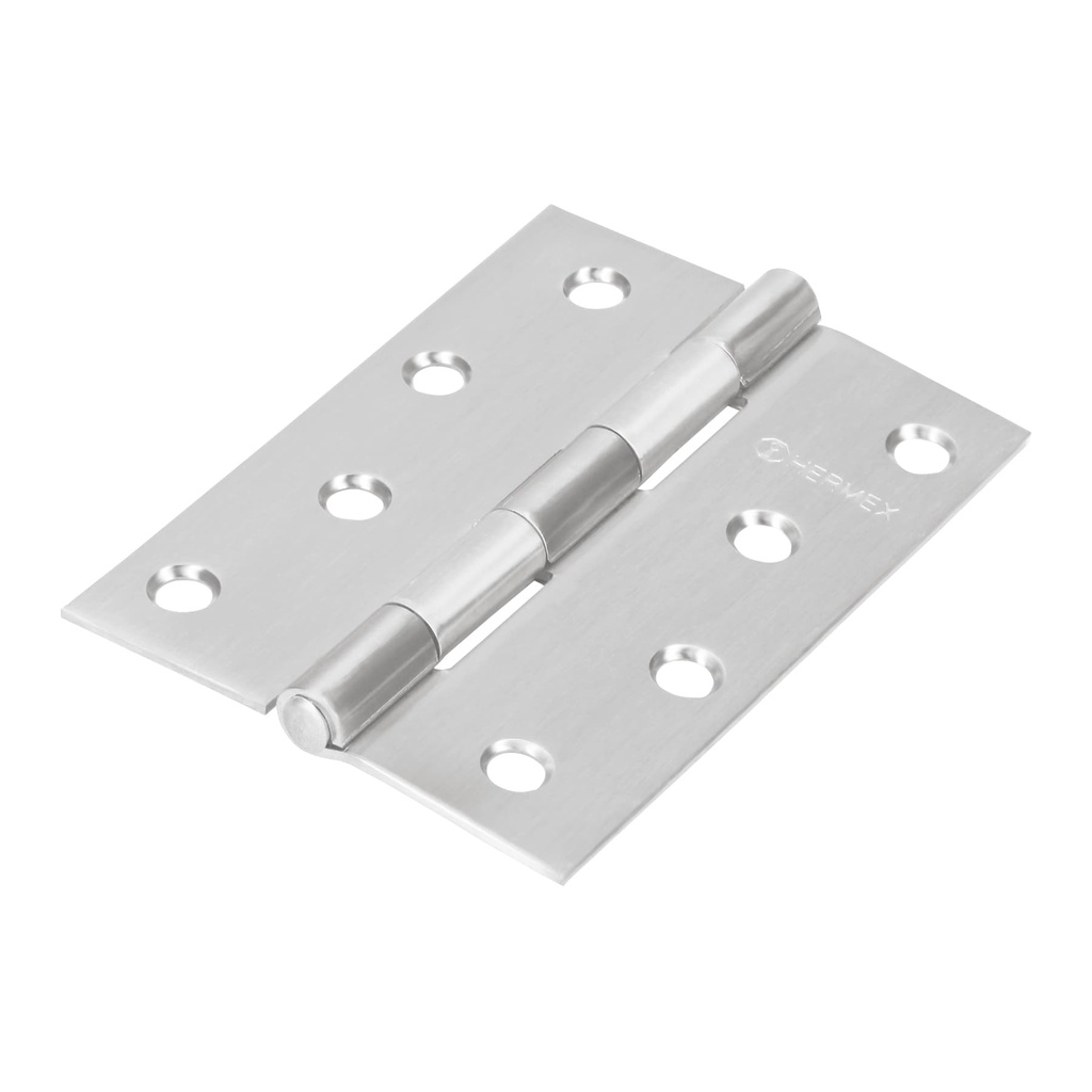 43205 / Bisagra rectangular 4' acero inoxidable, Hermex