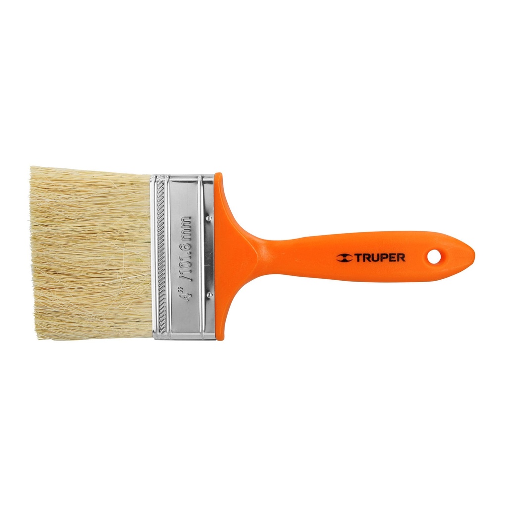 14492 / Brocha para encalar e impermeabilizar de 4', mango plástico, Truper
