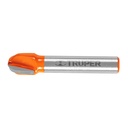 11461 / Broca para router, media caña, 3/8', Truper