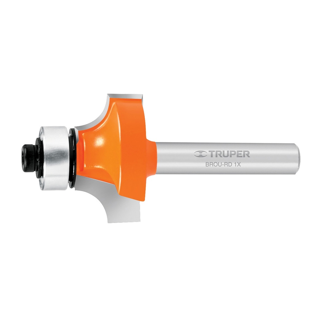 11469 / Broca para router, redondeado, 1' con balero, Truper