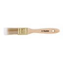 13342 / Brocha cerdas sintéticas 1' corte recto, mango de madera, Truper