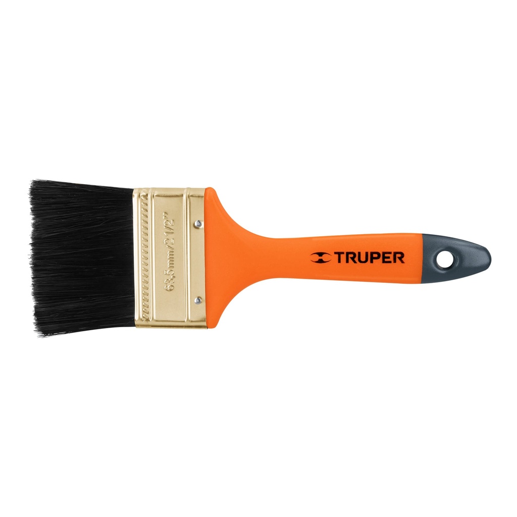 14484 / Brocha profesional de 2-1/2' con mango de plástico, Truper