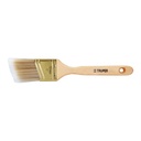 13339 / Brocha cerdas sintéticas 2' corte angular, mango de madera, Truper