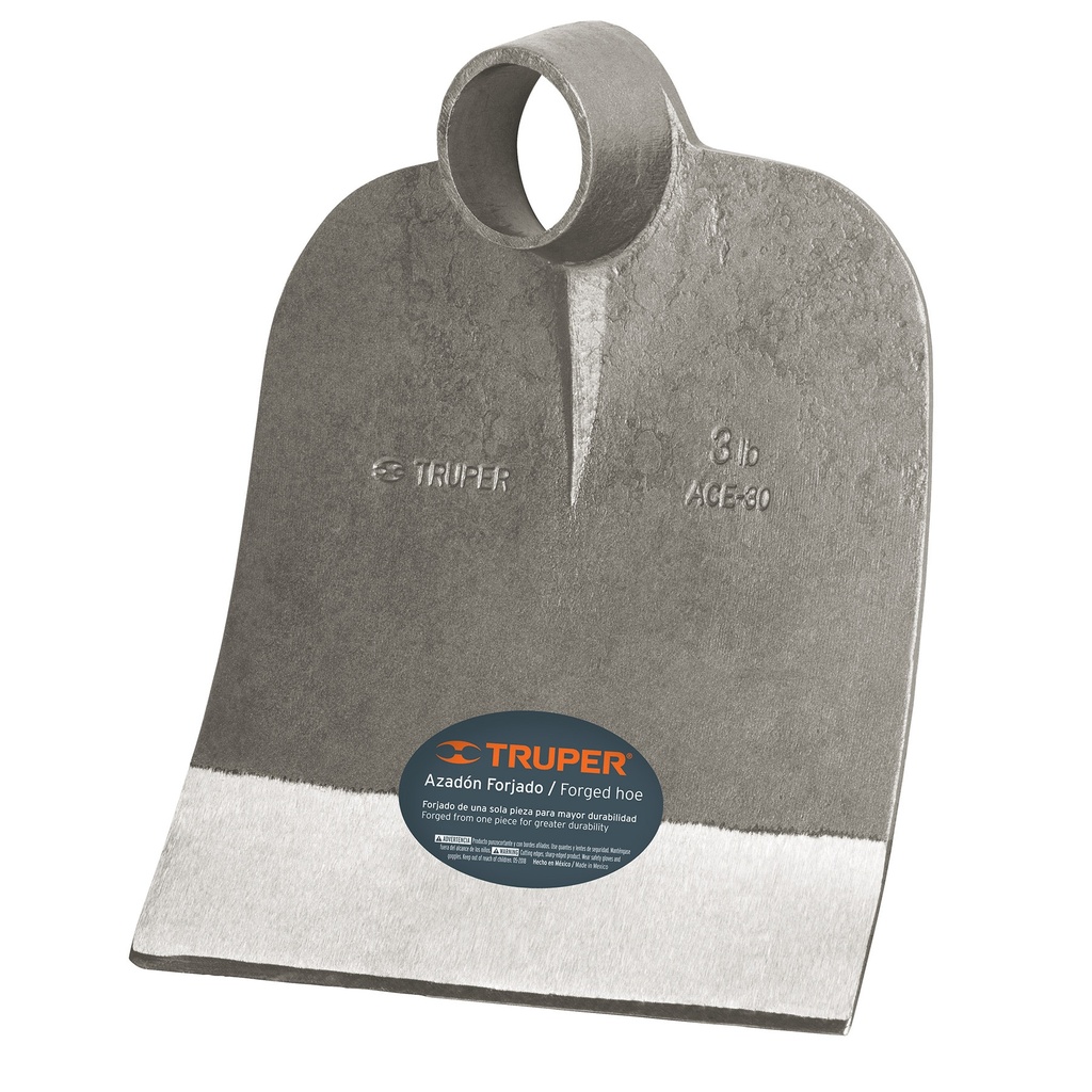 10362 / Azadón Centroamericano 2.8 lb sin mango, Truper