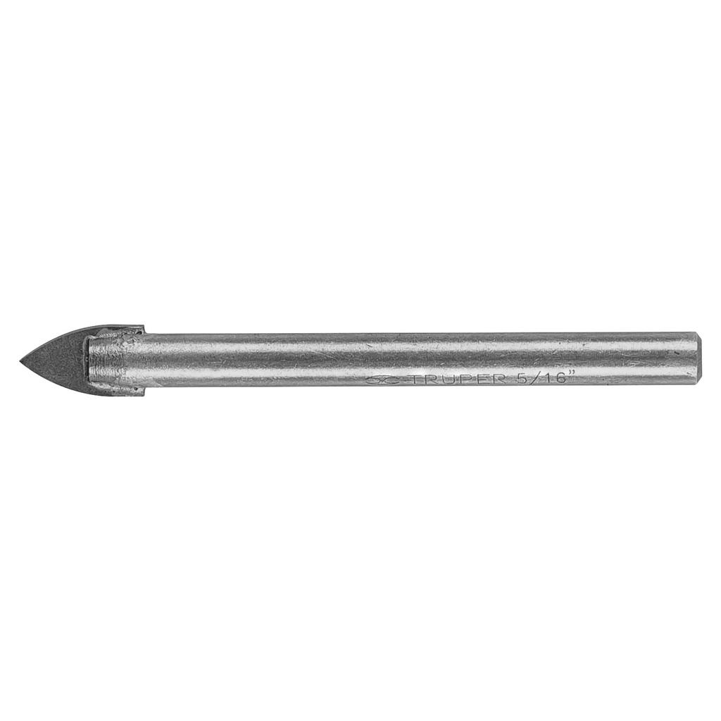 11703 / Broca para vidrio y azulejo de 5/16', Truper