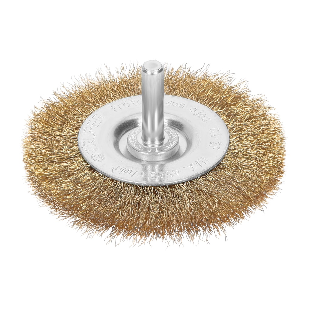 11575 / Carda circular 3' alambre fino para taladro, Truper
