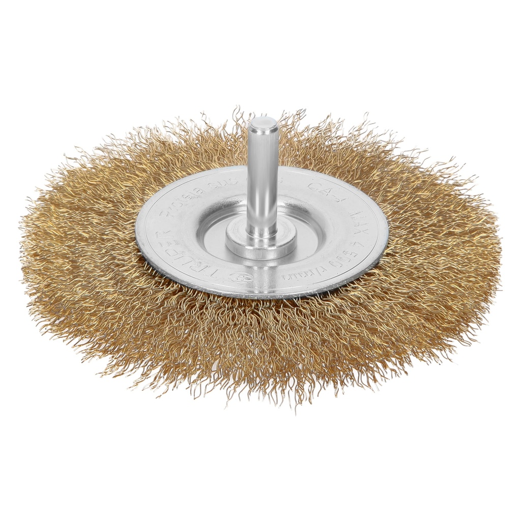 11590 / Carda circular 4' alambre grueso para taladro, Truper
