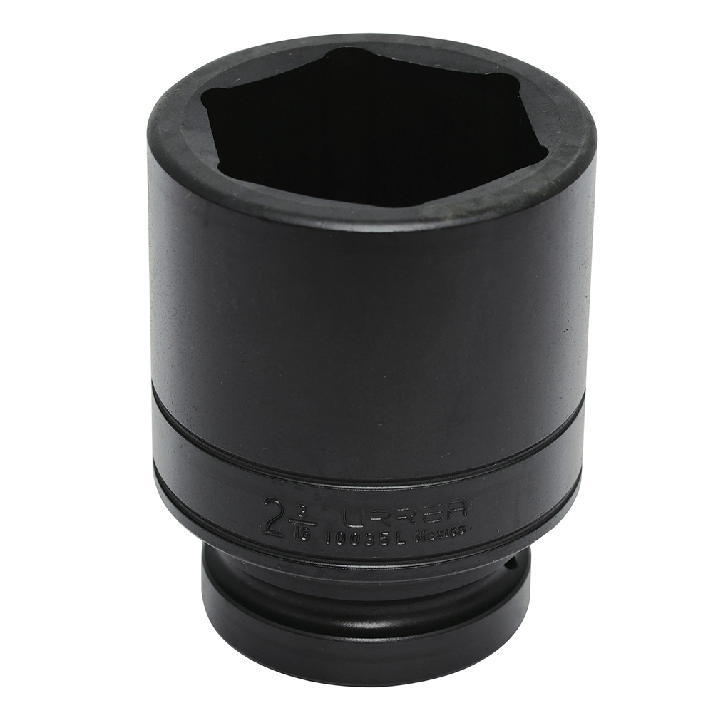 Dado de impacto largo en pulgadas cuadro de 1", 6 puntas, 2-3/16", Urrea