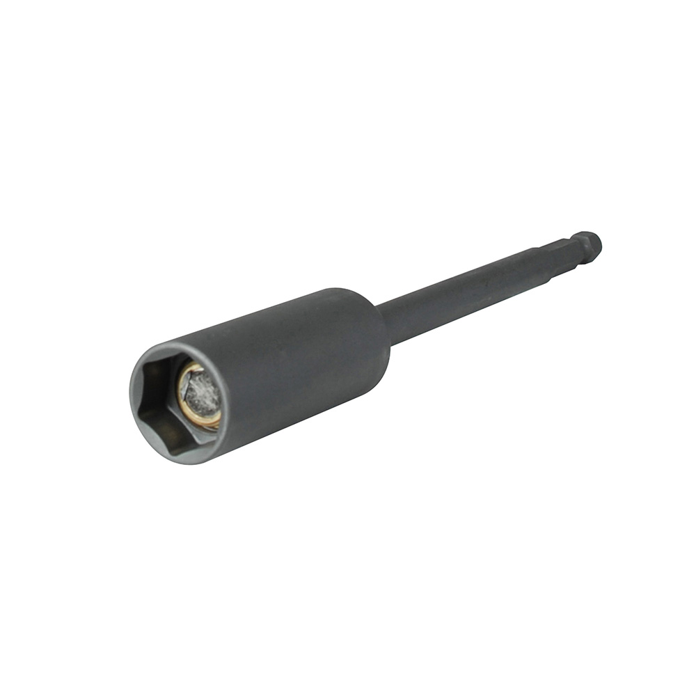 Punta de caja de poder con imán retráctil métrica hexágono de 1/4", 10 x 100 mm, Urrea