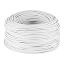 46055 / Rollo de 100 m de cable THHW-LS 10 AWG blanco, Volteck