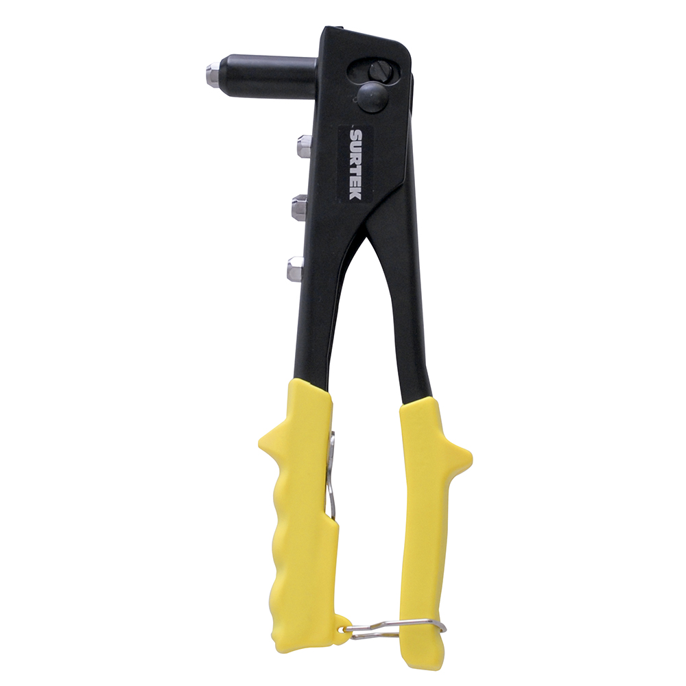 Remachadora manual de nariz larga, 10", Surtek