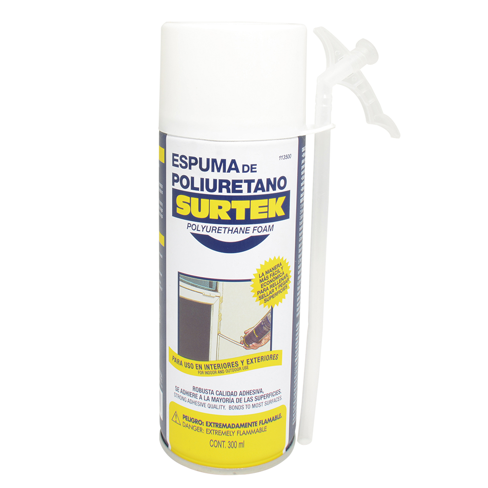Espuma de poliuretano 300 ml, Surtek