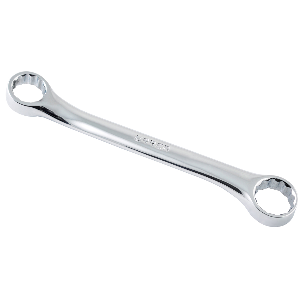 Llave de estrías pulido espejo de 15° en pulgadas, 12 puntas, 13/16" x 7/8", Urrea