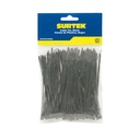 Cinchos plásticos 160 x 4.8 mm, tensión 27 Kg de 50 piezas color negro, Surtek