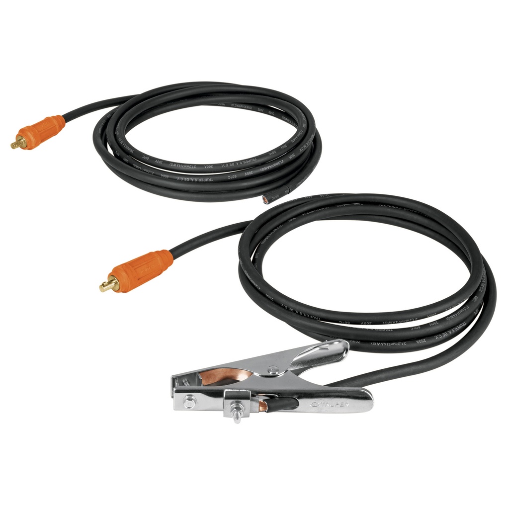 14348 / Cable p/soldadoras SOT-250A y SOT-250C, con pinza de tierra, Truper