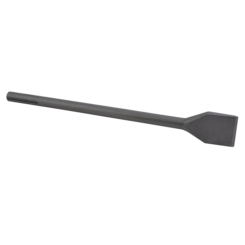 Cincel corta frío para martillos demoledores plano ancho SDS max 18 mm x 410 mm, Surtek