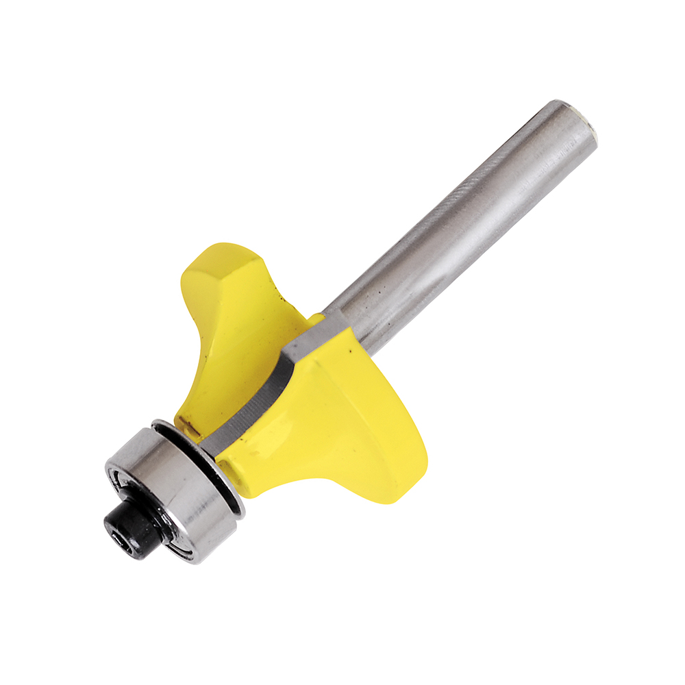 Broca para router de acero redondeadora con balero 1-1/2" zanco de 1/4", Surtek