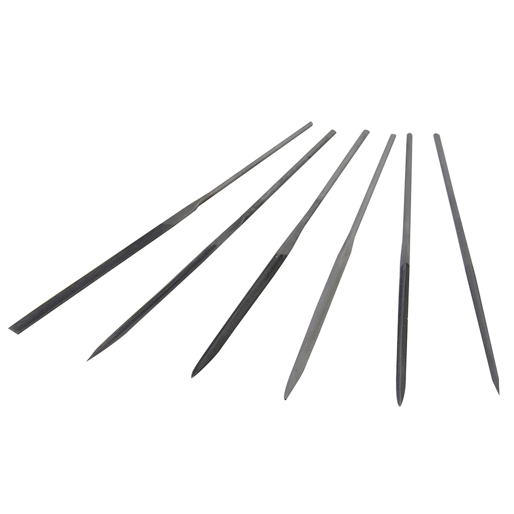 Juego de limas combinadas para joyero, 6 piezas, Surtek