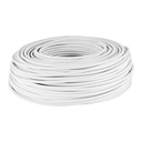 46054 / Rollo de 100 m de cable THHW-LS 8 AWG blanco, Volteck