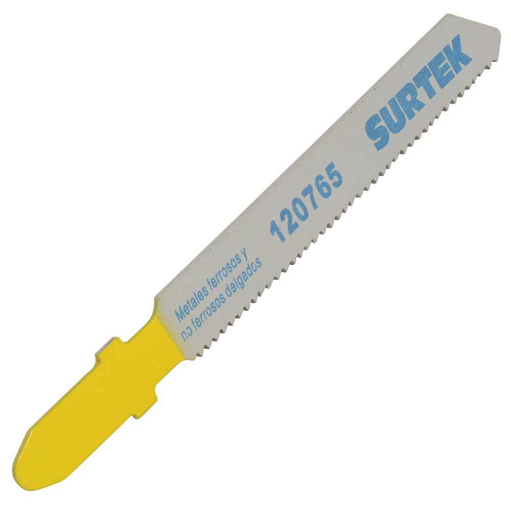 Segueta para sierra caladora 21 DPP, super fino, zanco T, 5 piezas, Surtek