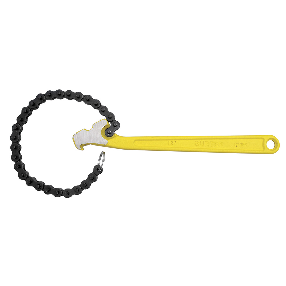 Llave universal de cadena de acero 12", Surtek