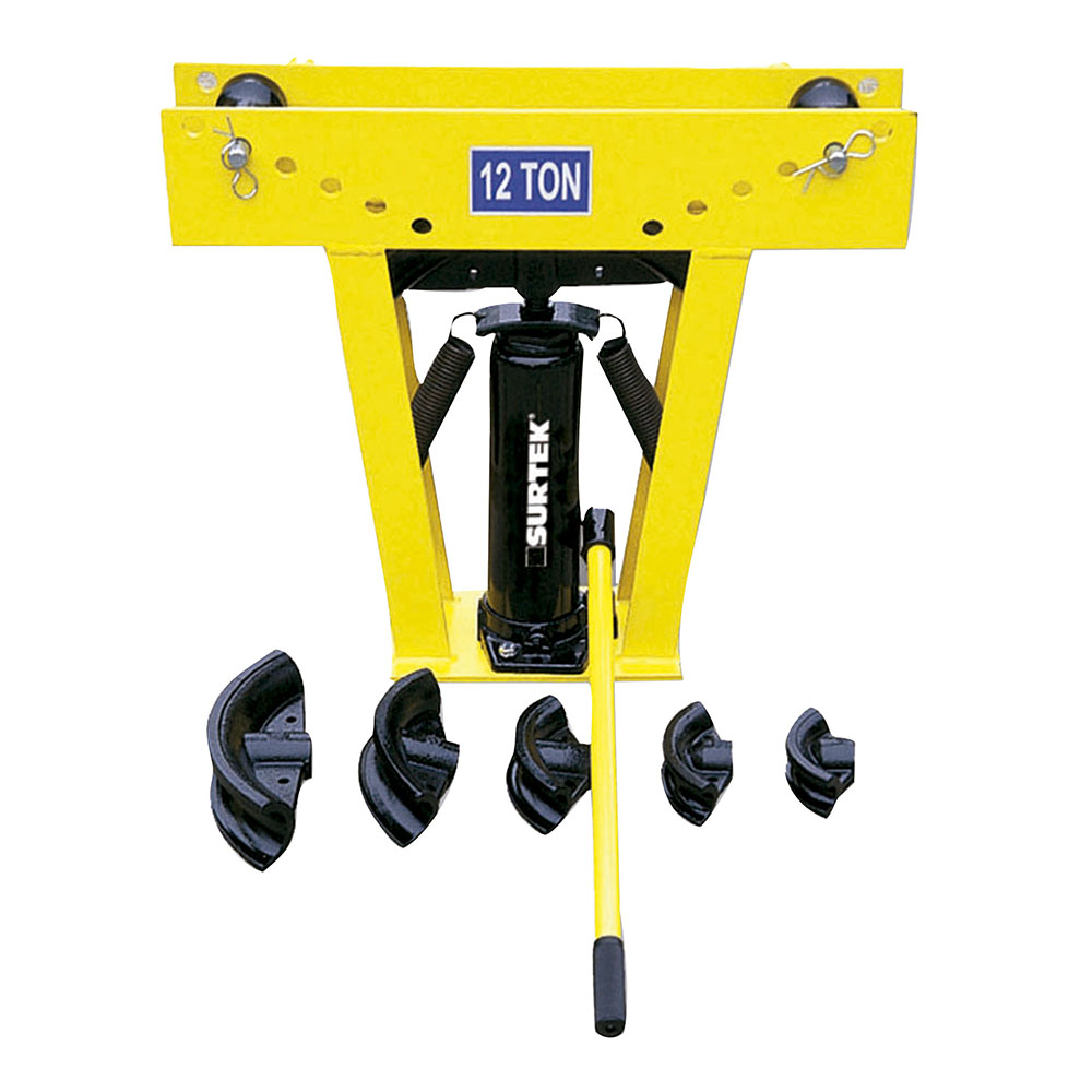 Dobladora hidráulica para tubo, 1/2" a 2", 12 ton, Surtek