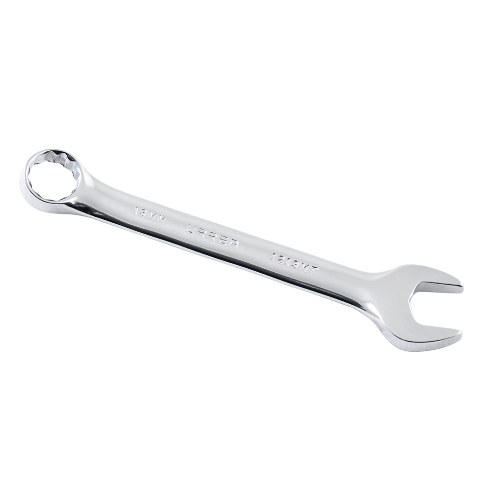 Llave combinada corta pulido espejo métrica, 12 puntas, 13 mm, Urrea