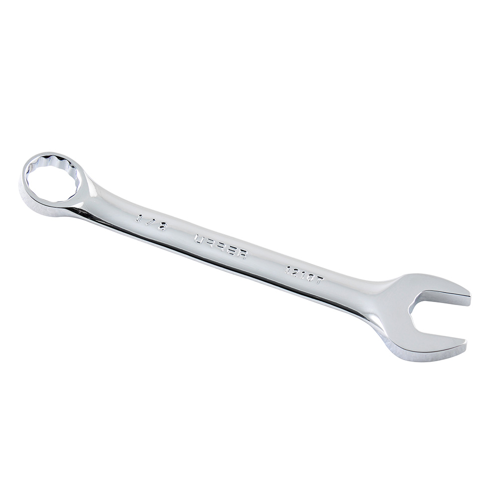 Llave combinada corta pulido espejo en pulgadas, 12 puntas, 1/2", Urrea