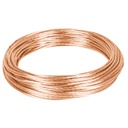 40049 / Metro de cable desnudo de cobre calibre 12 AWG, rollo 25 m, Volteck