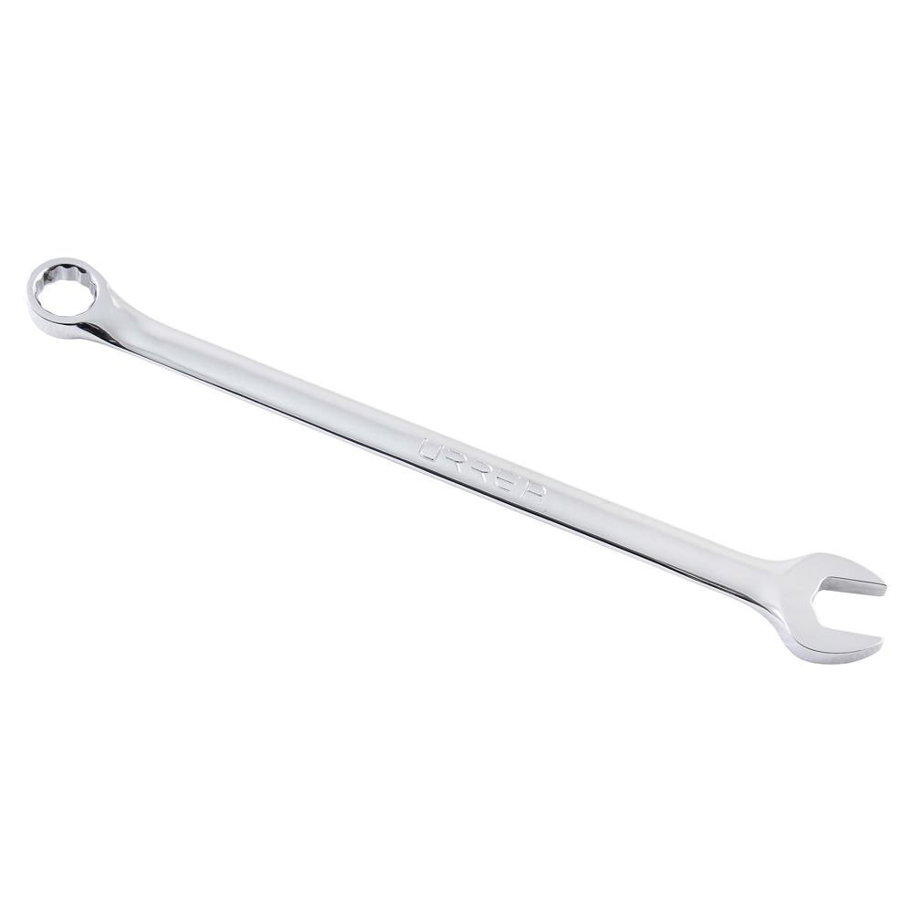 Llave combinada extra larga pulido espejo en pulgadas, 12 puntas, 7/8", Urrea